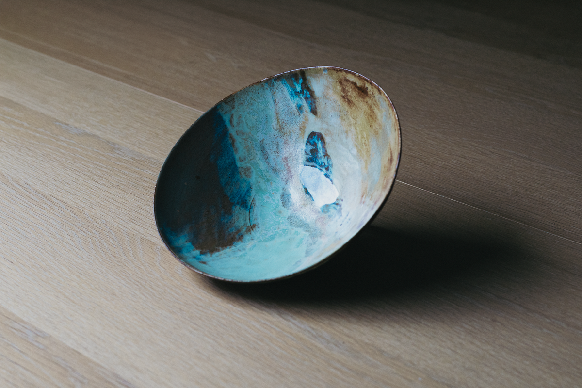 Colorful vase