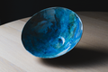 Blue large bowl